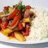 Promo - lomo saltado + chicha de luren