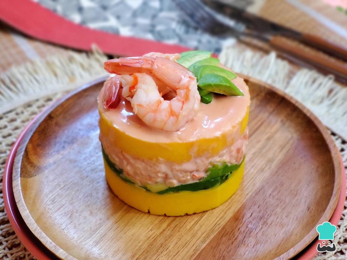 CAUSA DE LANGOSTINO